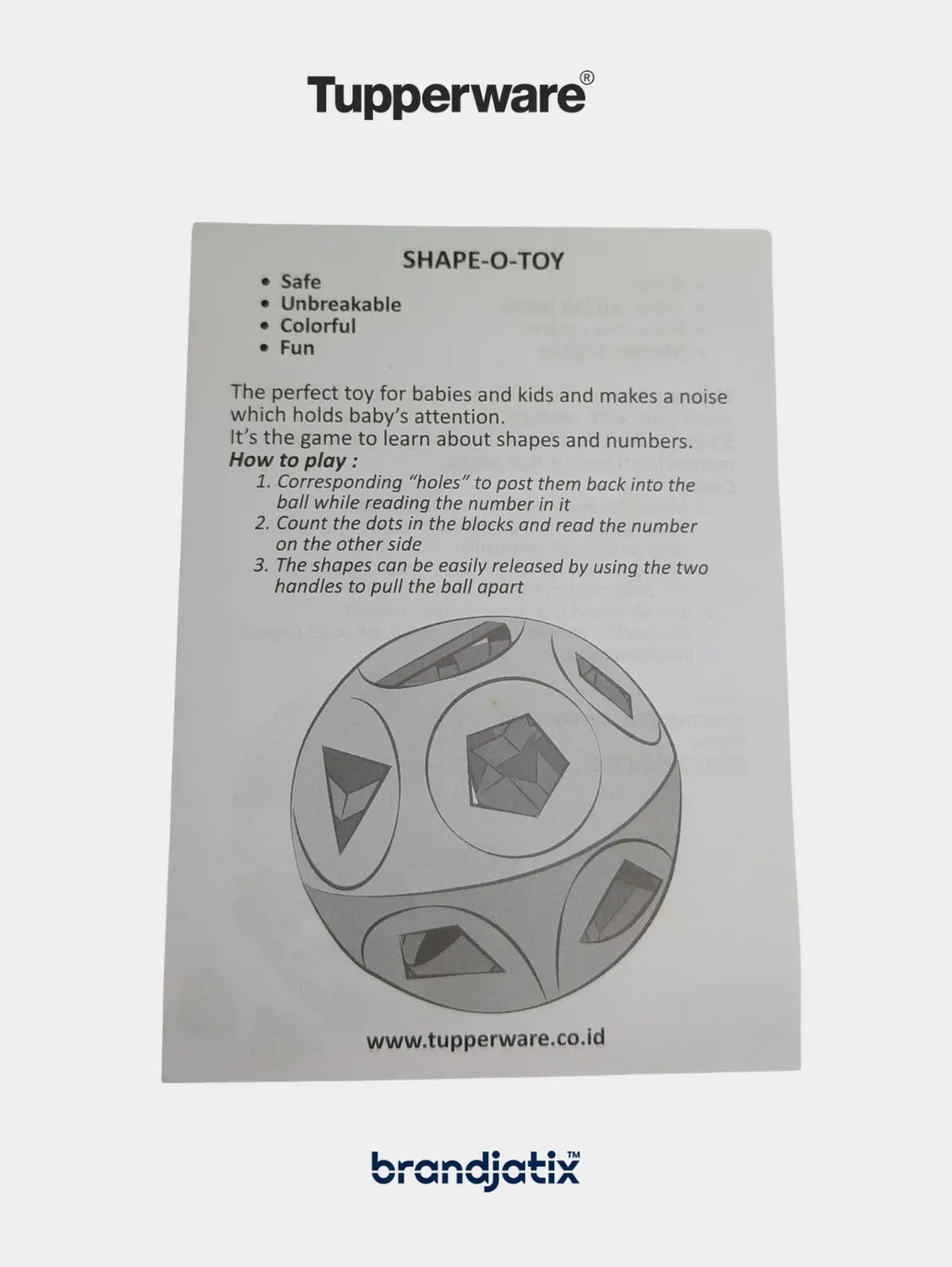 Tupperware Shape-O-Toy