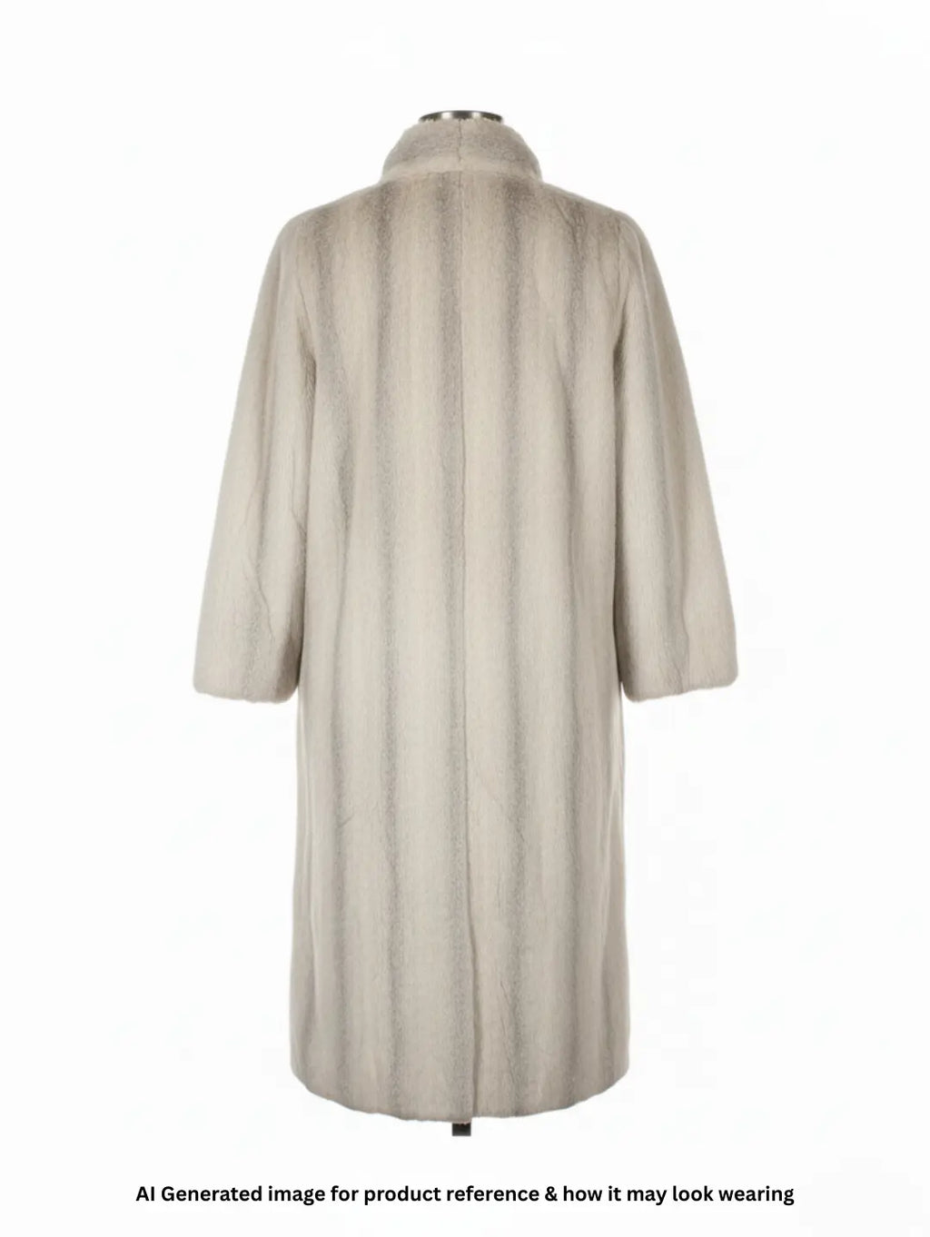Astraka Women Skin Fur Mid Long Coat
