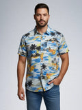 Rumors Hawaiian Shirt – Men’s Painterly Tropical Print | Cotton Button-Down