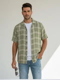 Tommy Bahama 100% Silk Shirt – Men’s Plaid Button-Down