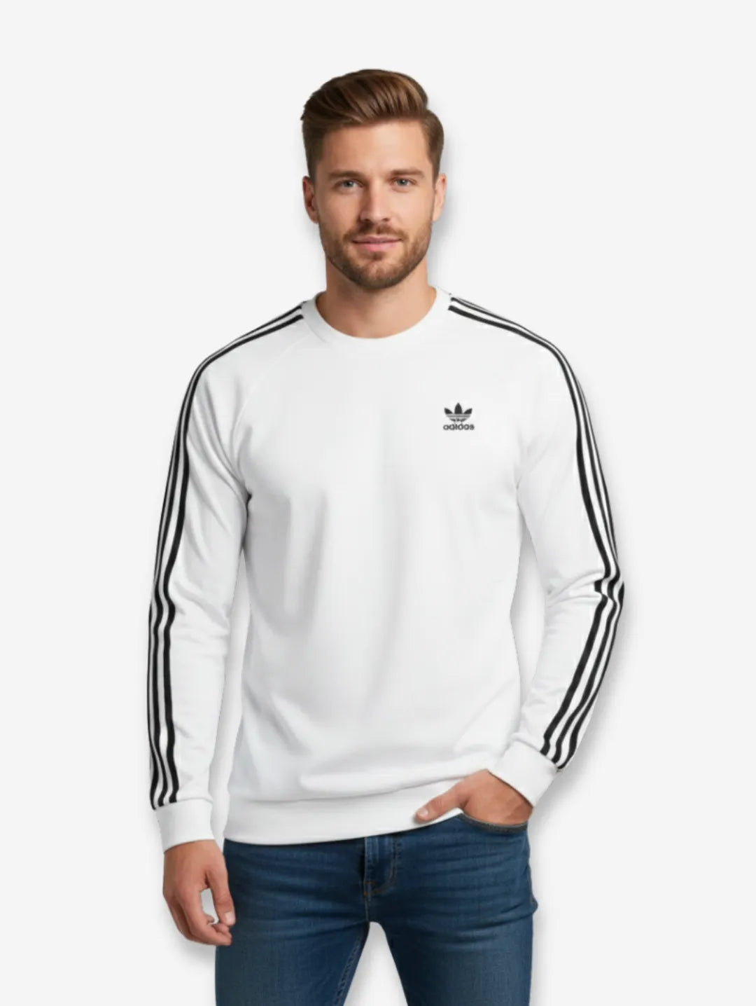 Adidas 3 Stirp Men's Shirt