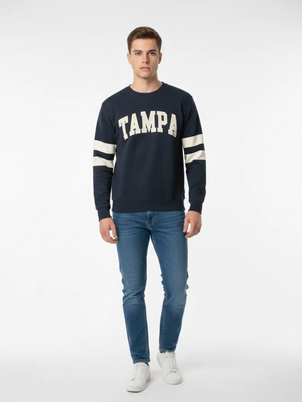 Men's Navy Blue Tampa Sweatshirt