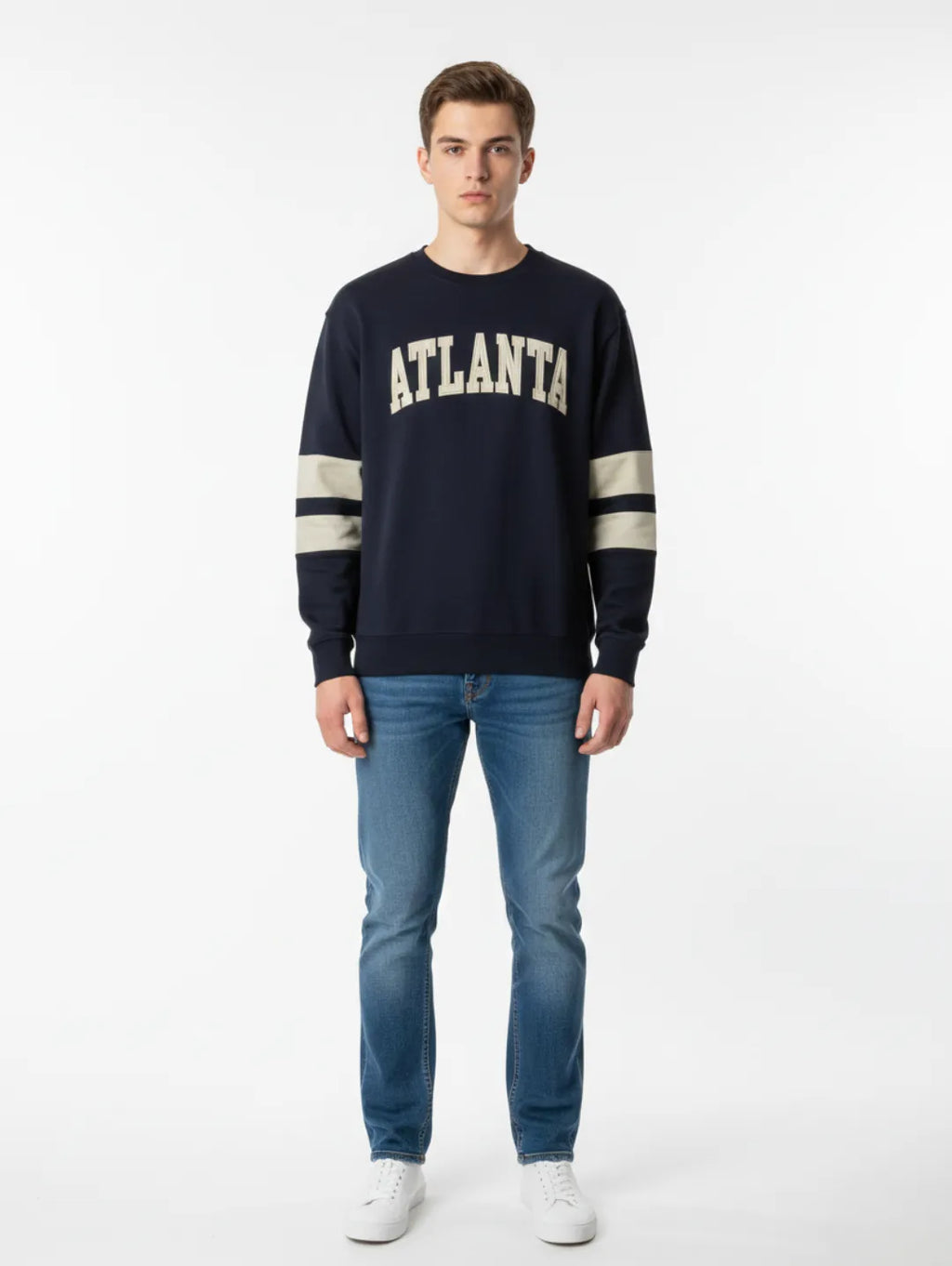 Men's Navy Blue Atlanta Sweatshirt