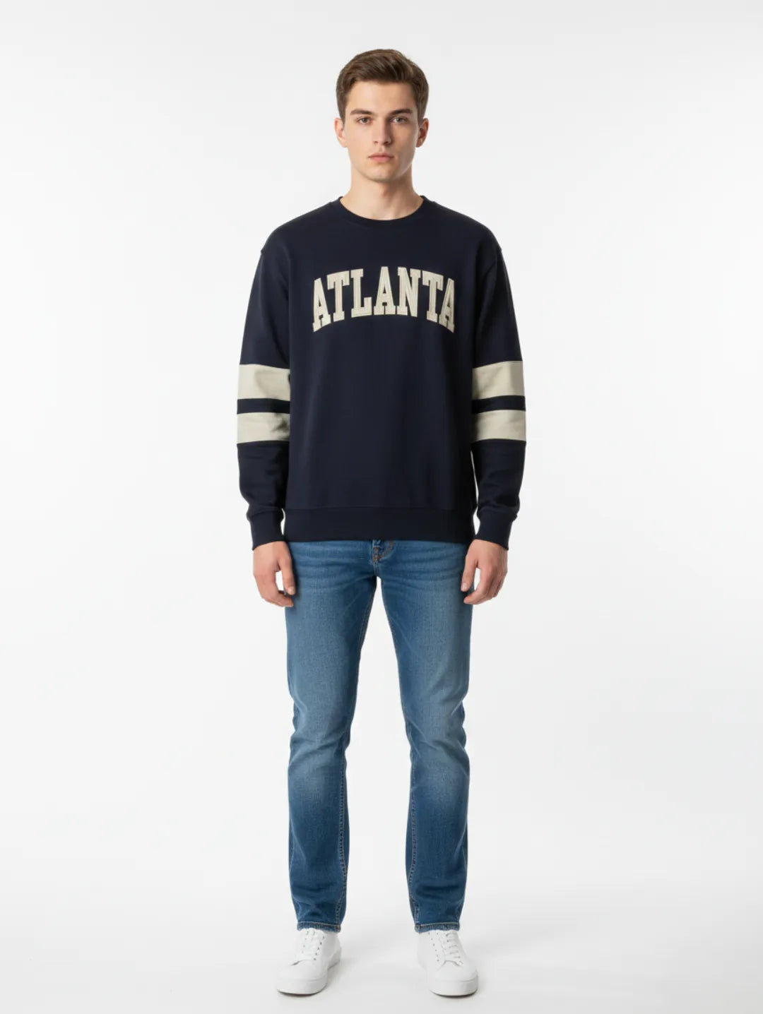 Men's Navy Blue Atlanta Sweatshirt