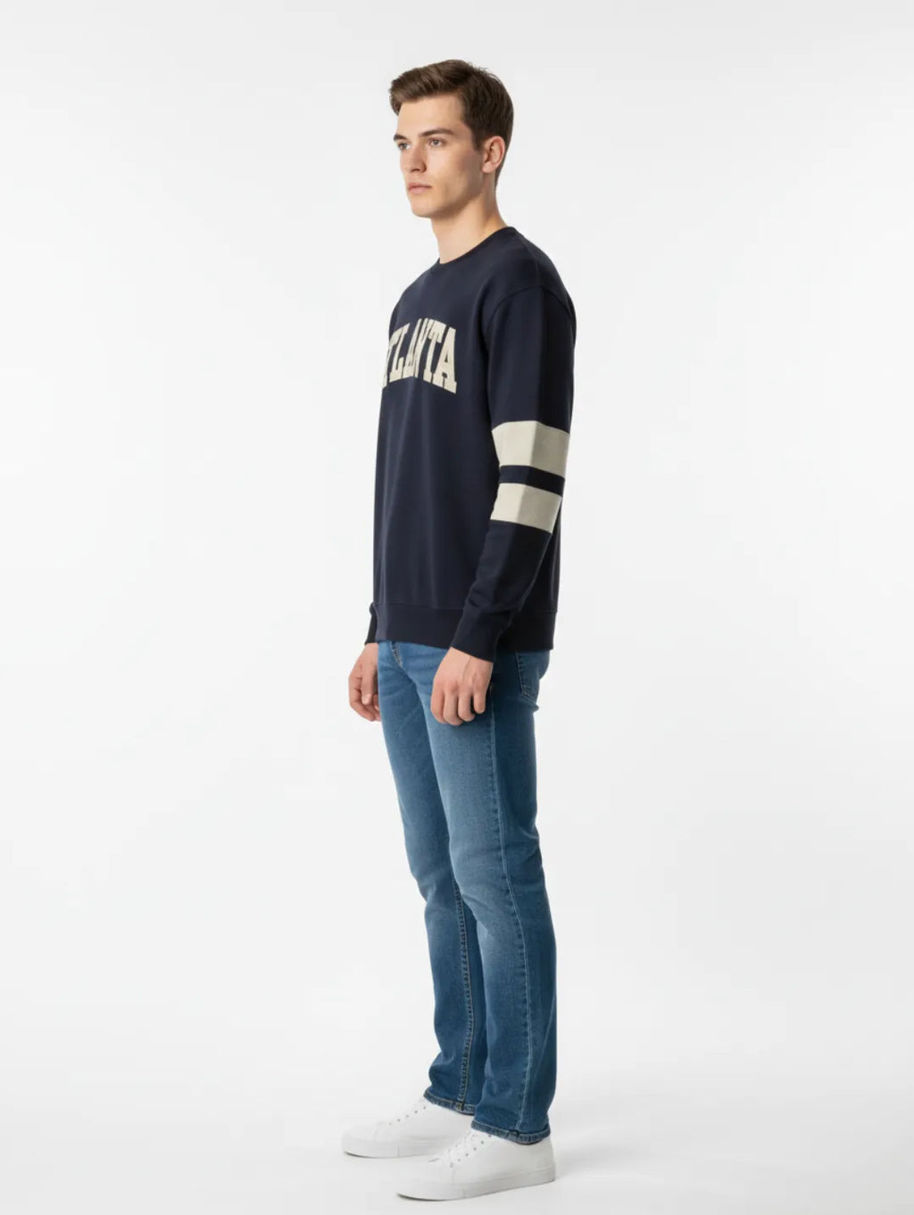 Men's Navy Blue Atlanta Sweatshirt