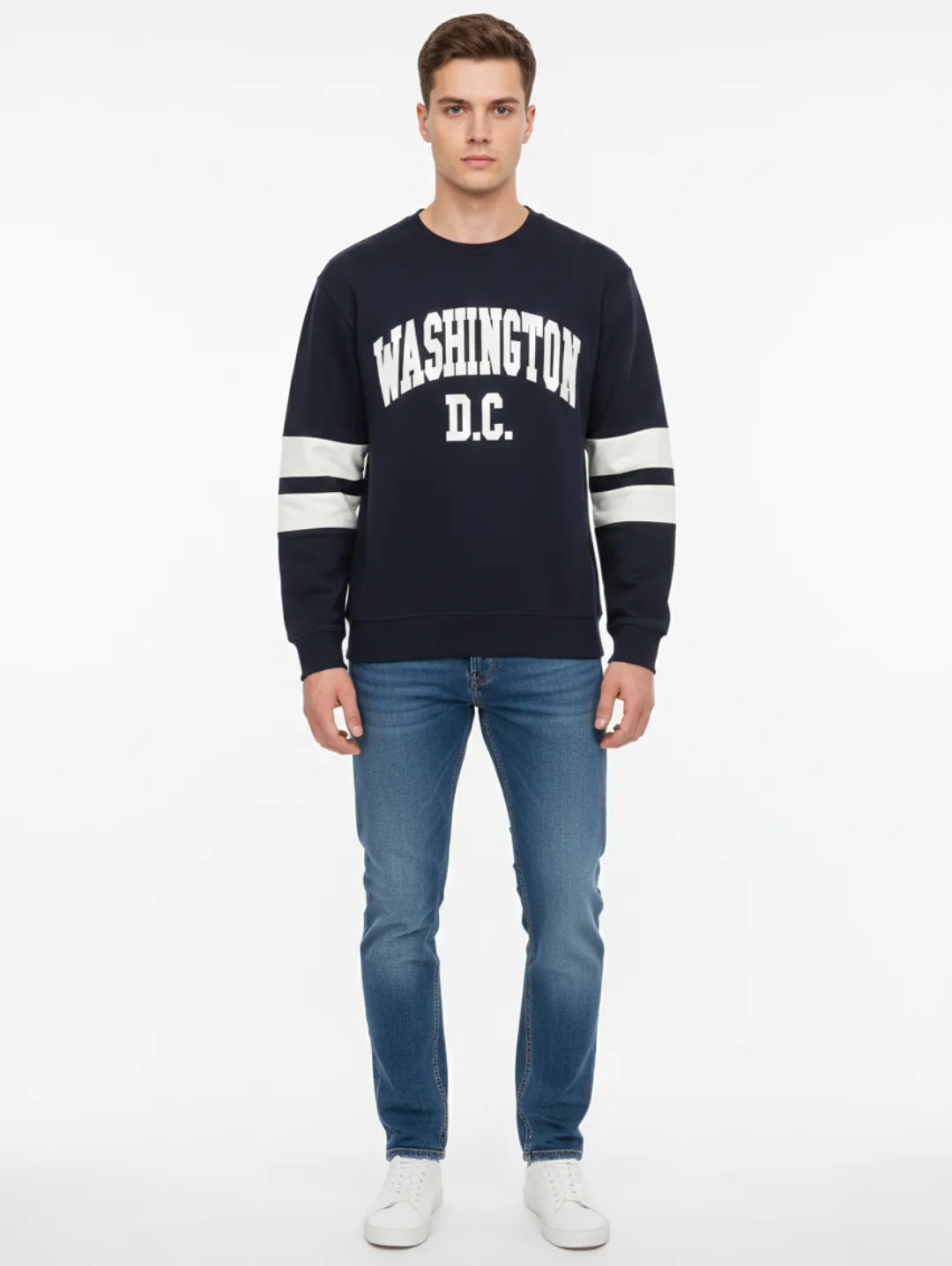 Men's Navy Blue Washington DC Sweatshirt