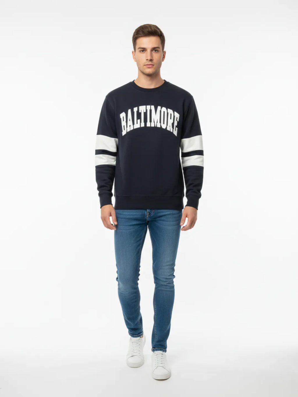 Men's Navy Blue Baltimore Sweatshirt
