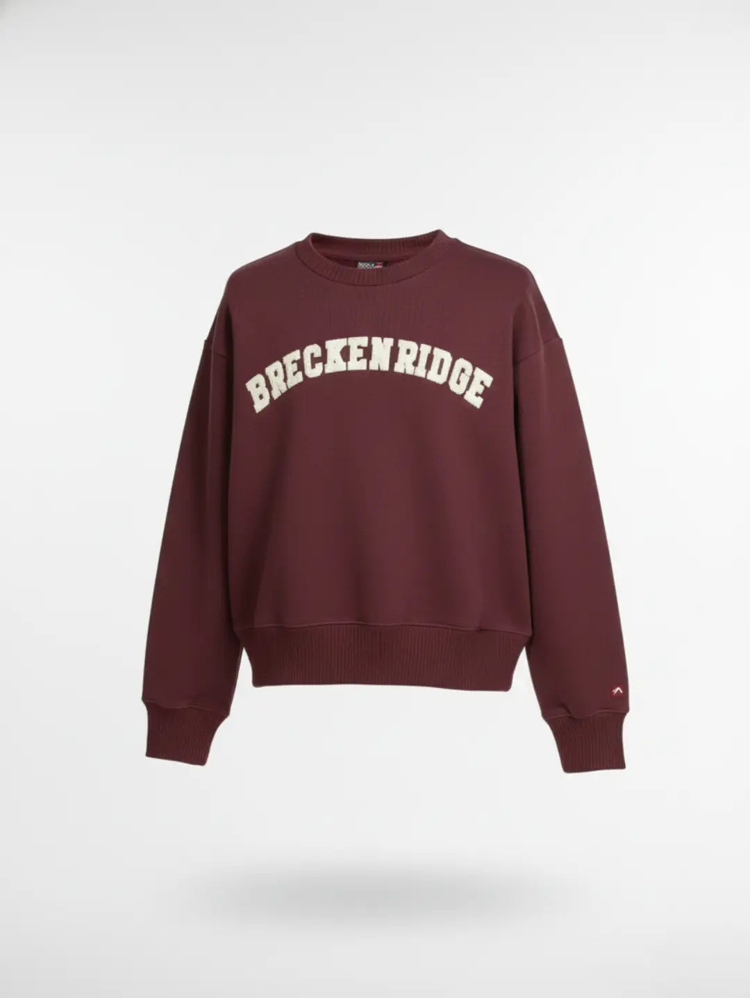 Women's Fleece Sweatshirt Maroon