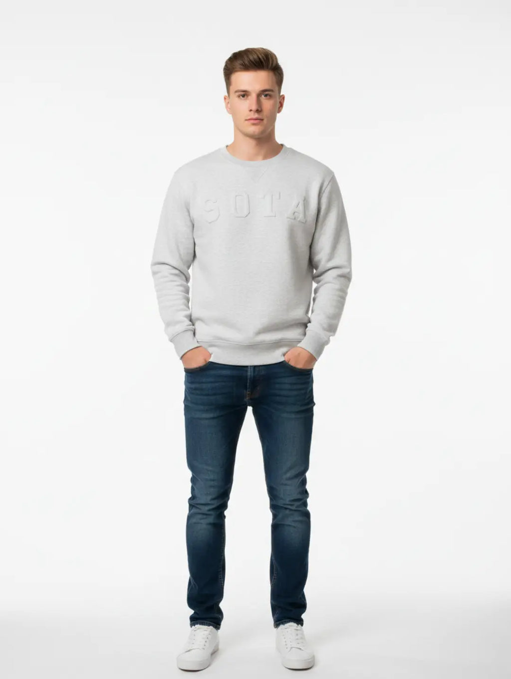Men’s Sota Embossed Sweatshirt by Vilani