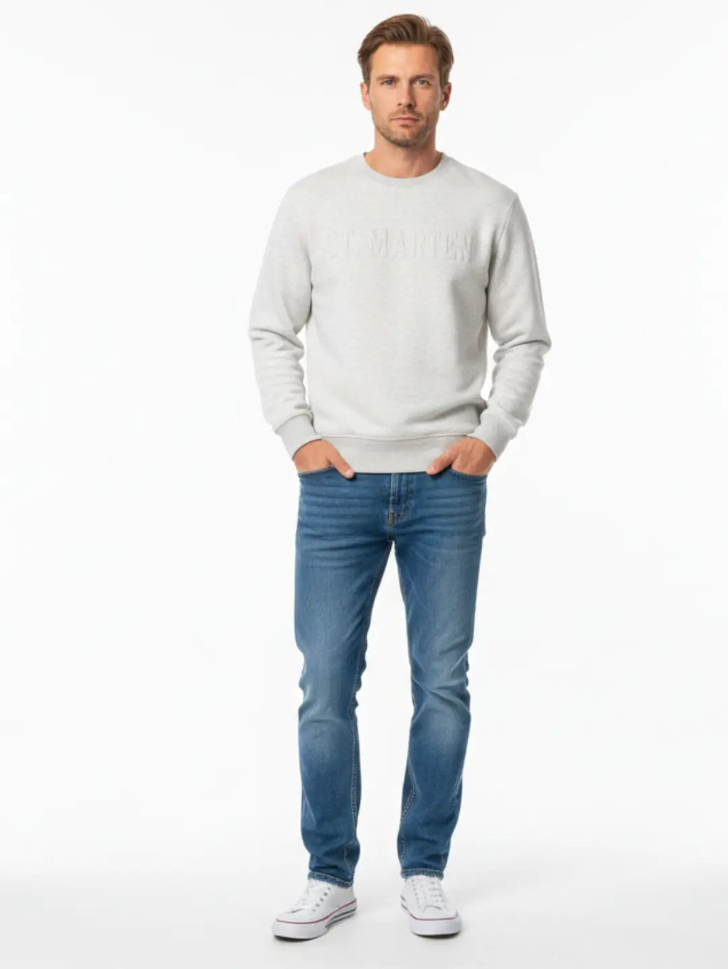 Men’s ST Martin Embossed Sweatshirt