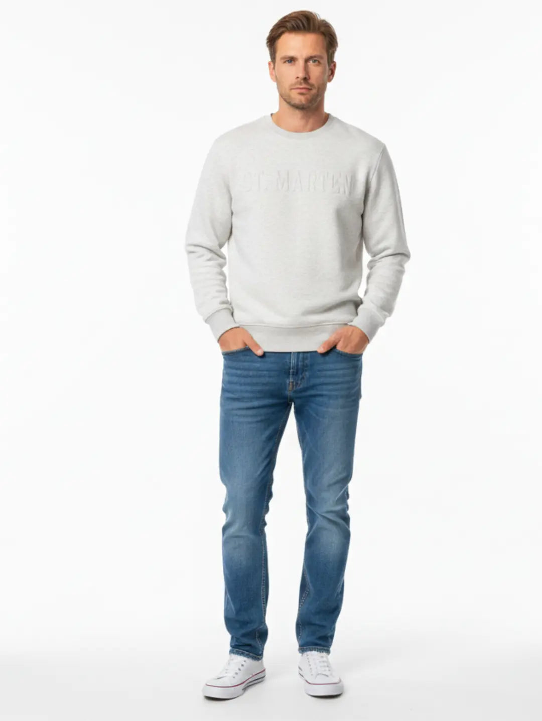 Men’s ST Martin Embossed Sweatshirt
