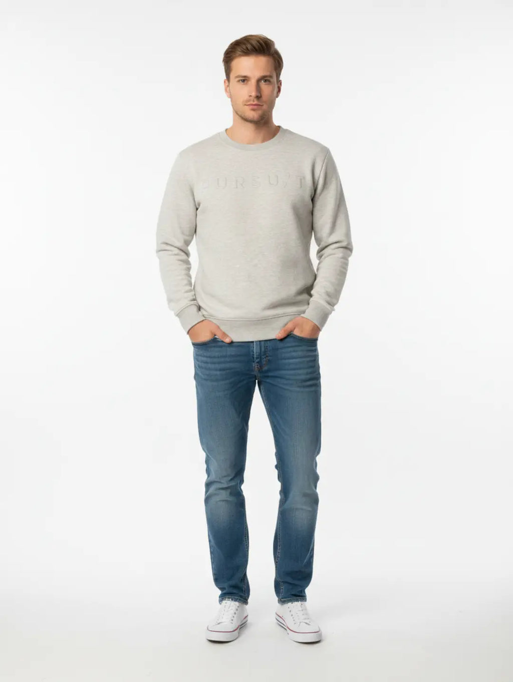 Men’s Pursuit Embossed Sweatshirt