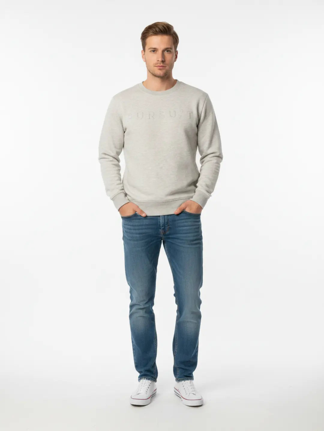 Men’s Pursuit Embossed Sweatshirt