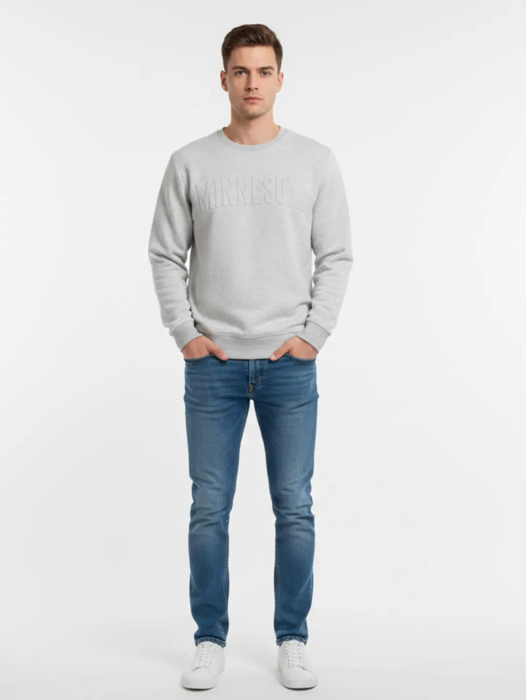 Men’s Minnesota Embossed Sweatshirt