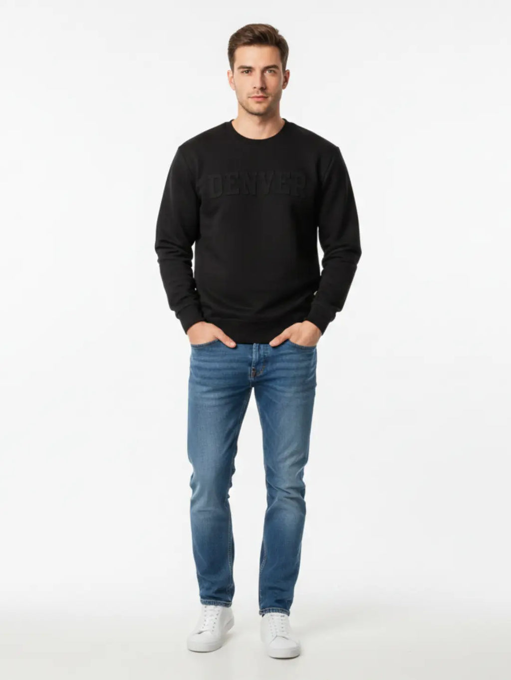 Men’s Denver Embossed Sweatshirt
