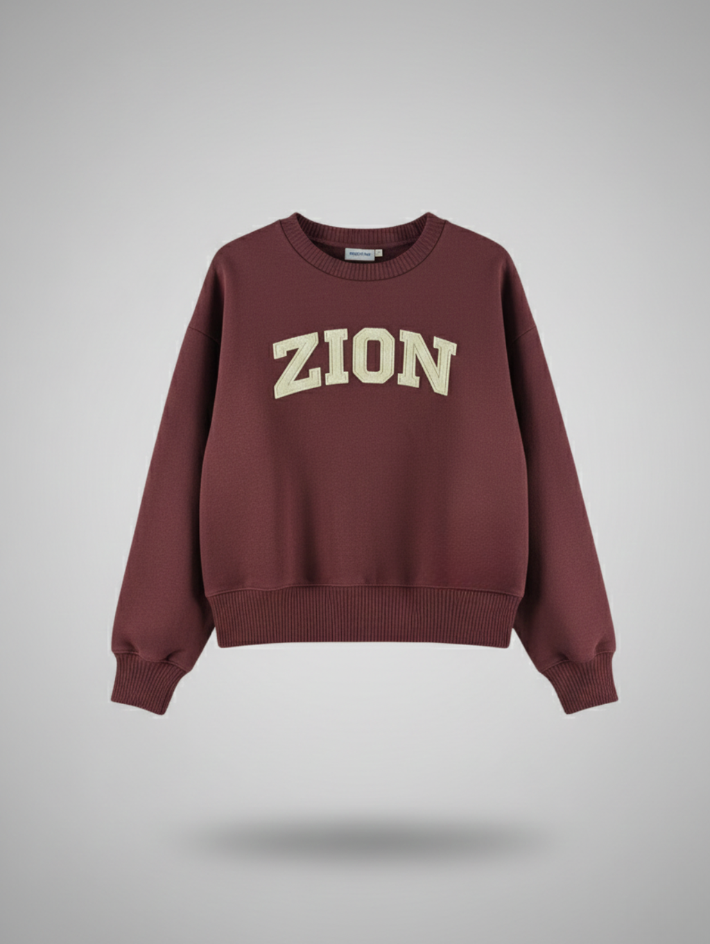 Women's Fleece Sweatshirt Maroon