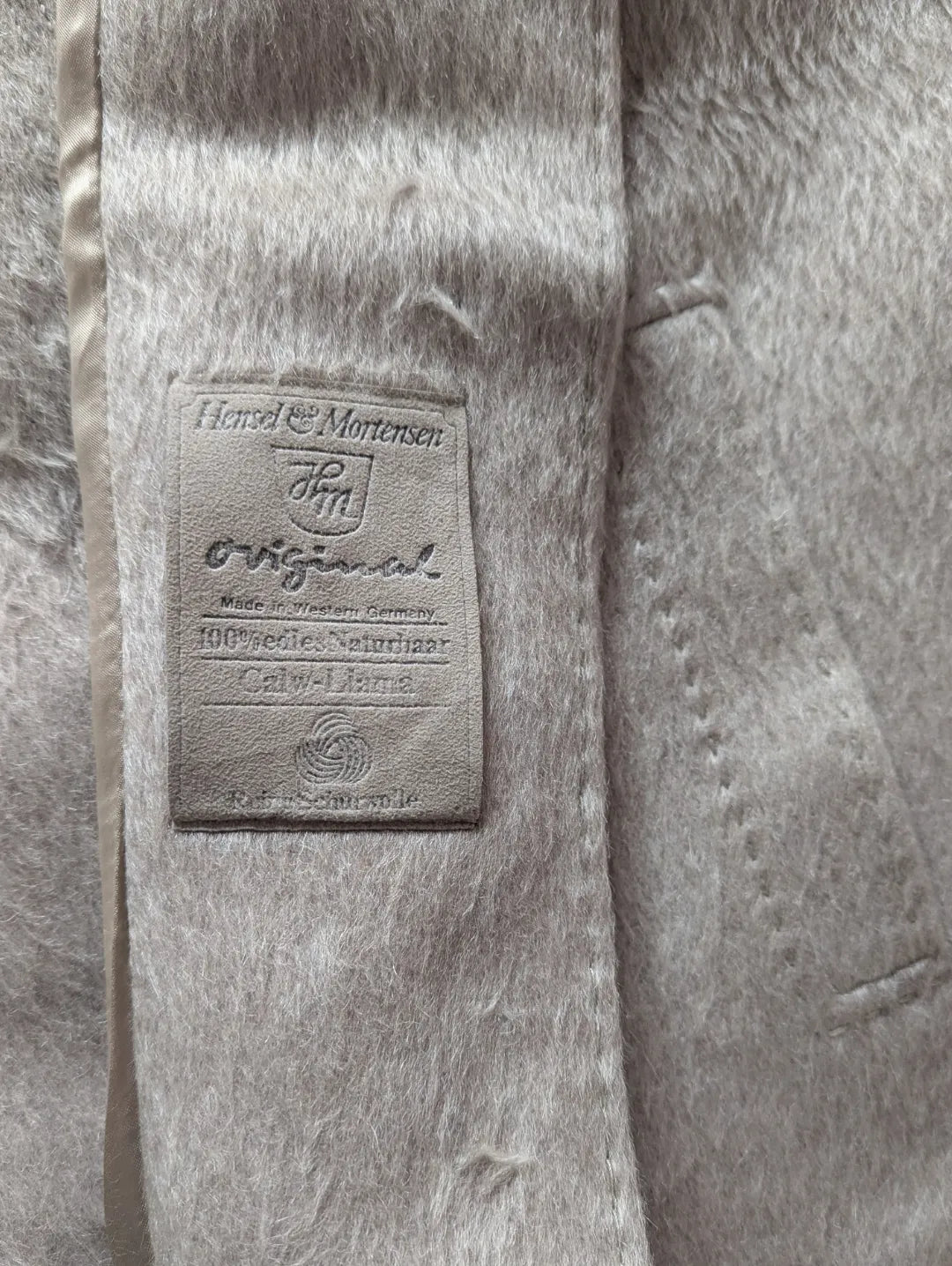 Hensel & Mortensen Women's Animal Skin Mid Long Coat