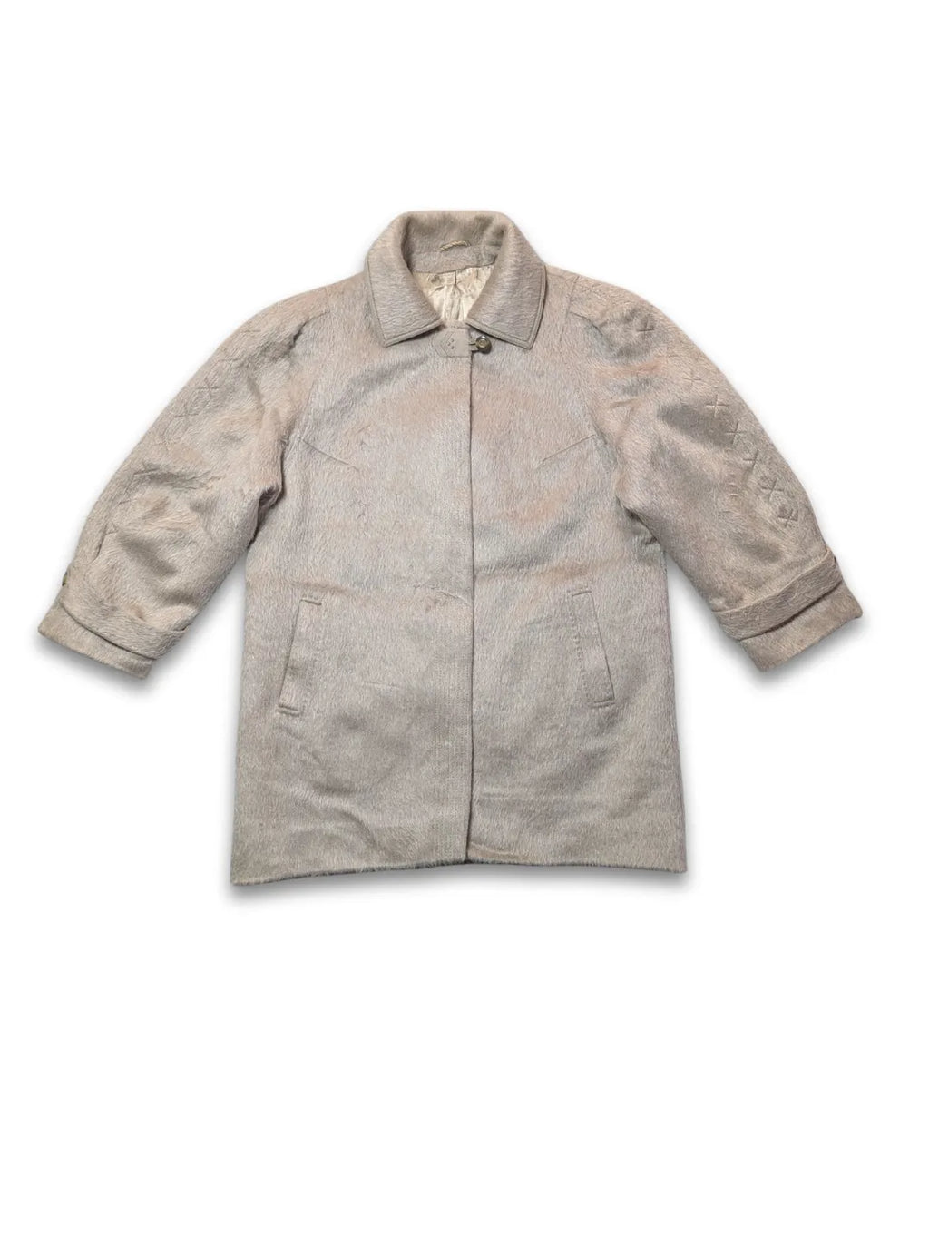 Hensel & Mortensen Women's Animal Skin Mid Long Coat