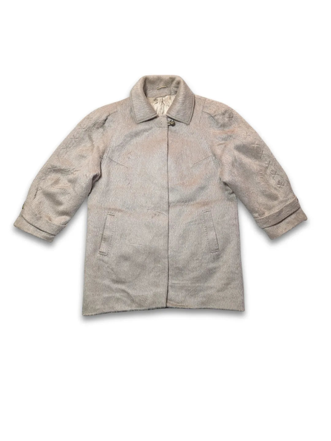 Hensel & Mortensen Women's Animal Skin Mid Long Coat