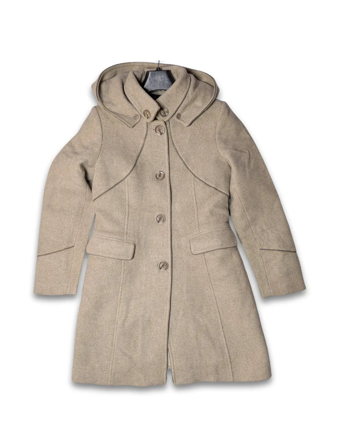 Women's Monica Wool Coat with Hood