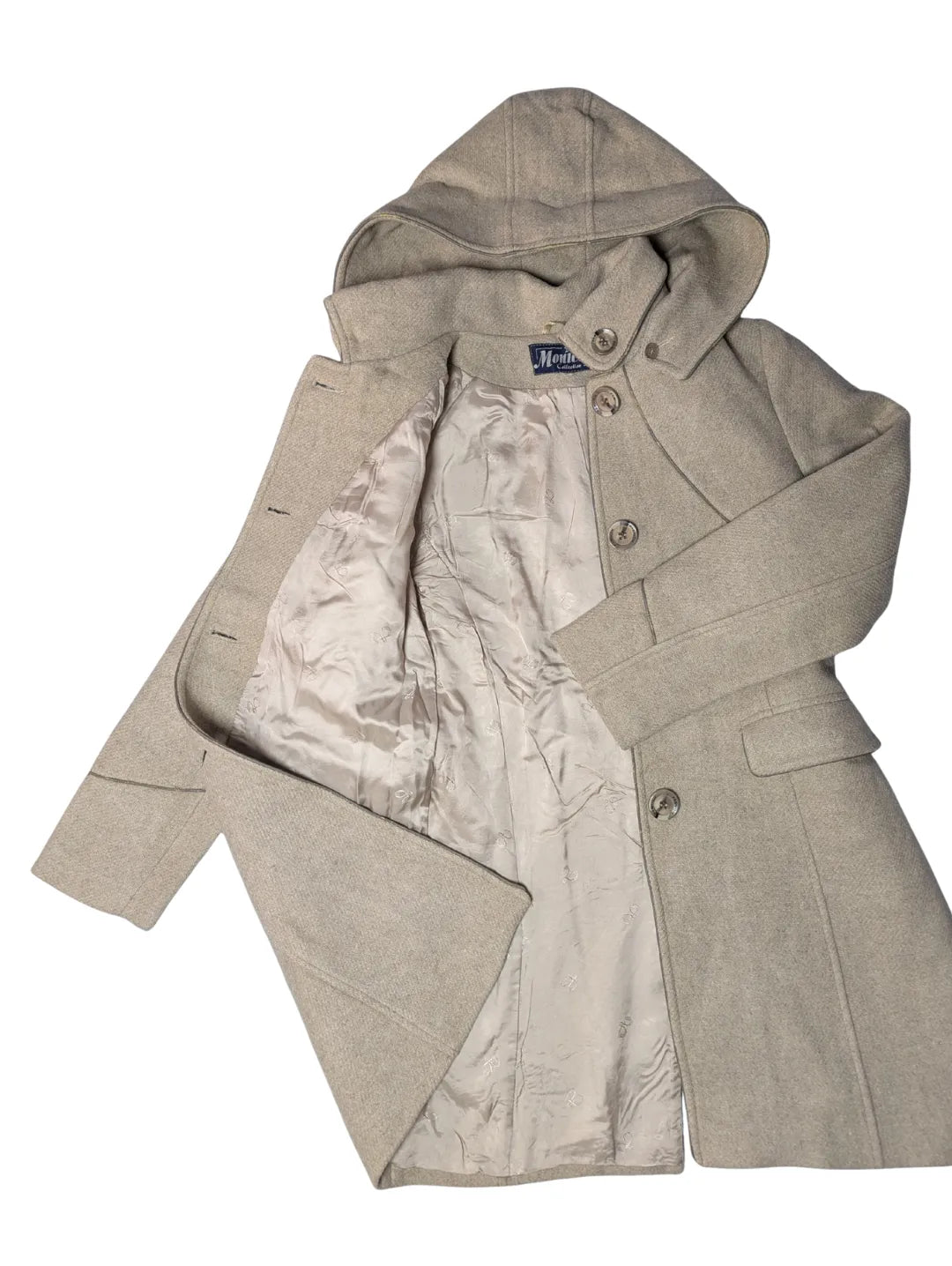 Women's Monica Wool Coat with Hood