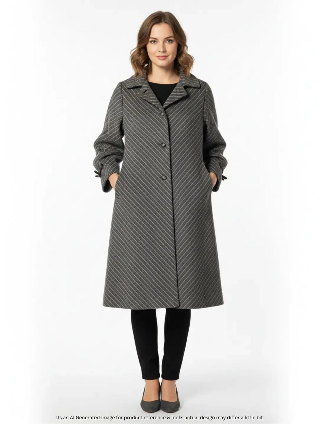 Custome Made Women's Wool Long Coat