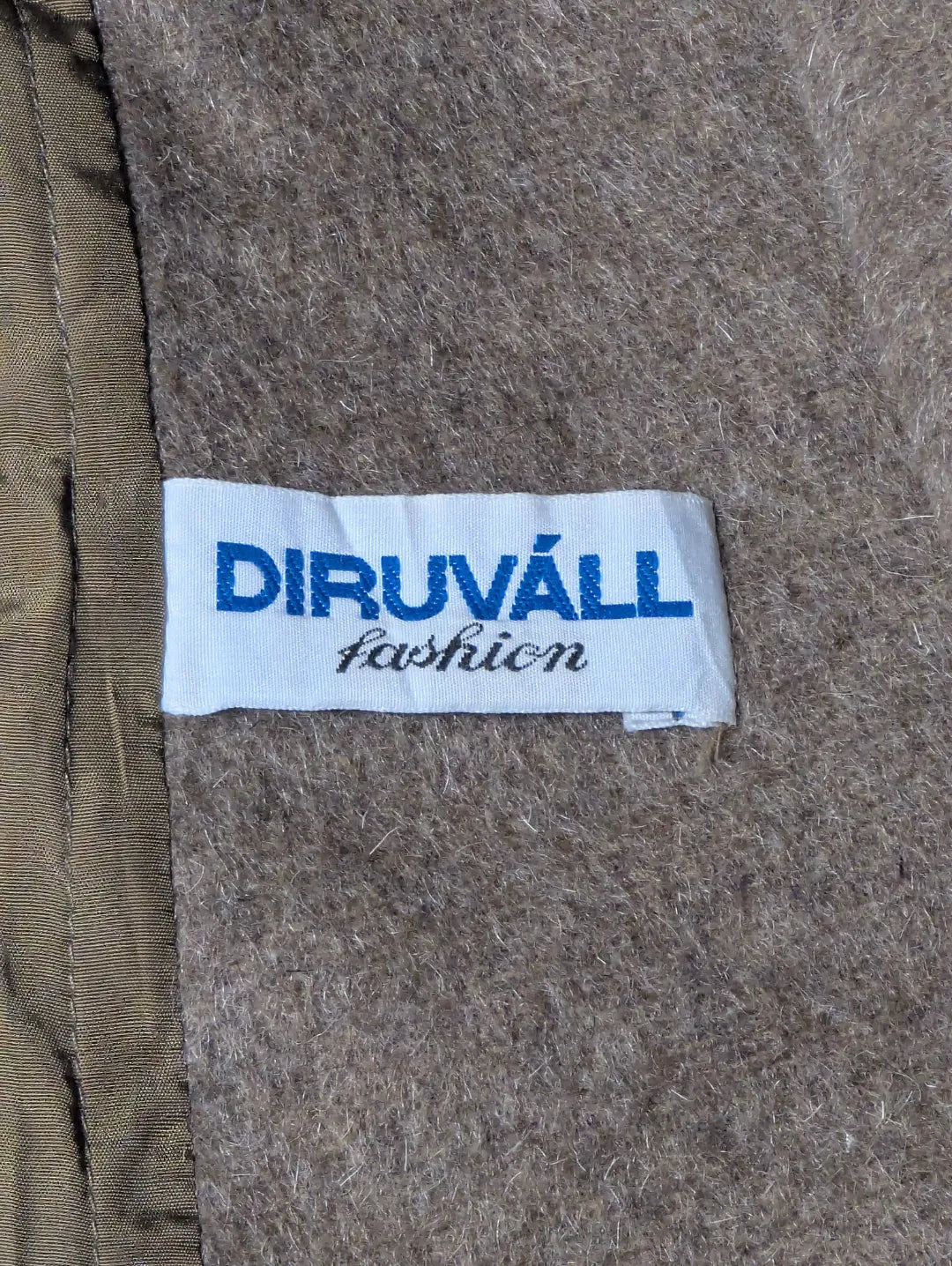 Diruvall Women's Animal Skin Long Coat