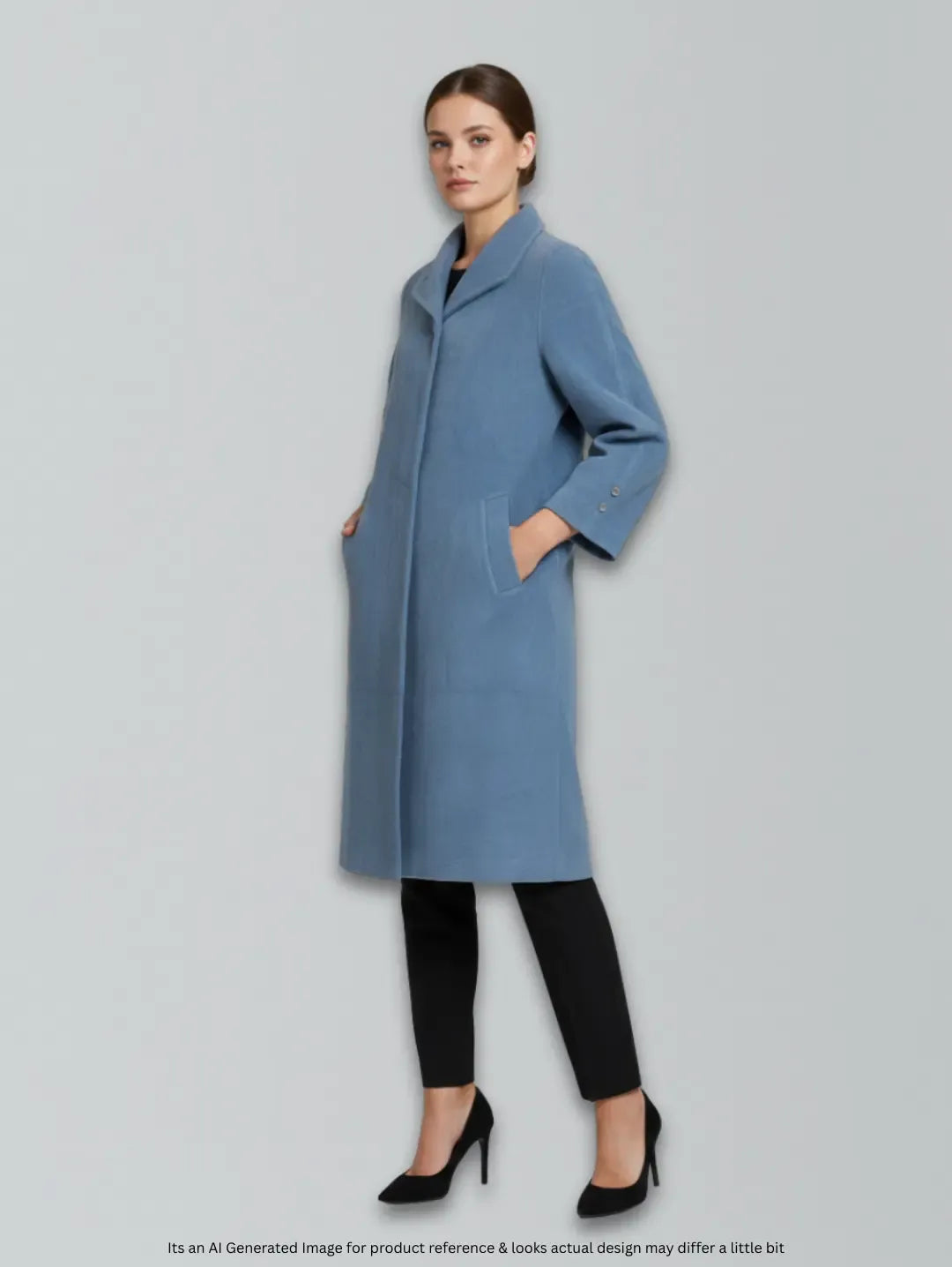 Pabia Women's Wool Long Coat