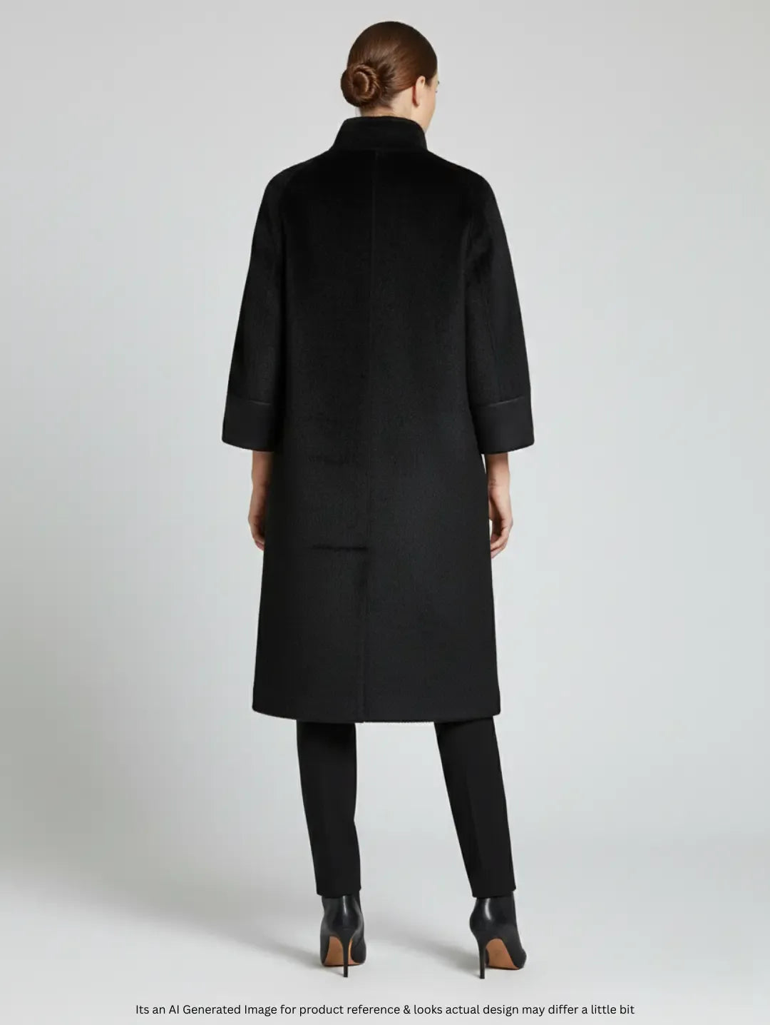 Ravens Women's Animal Skin Long Coat