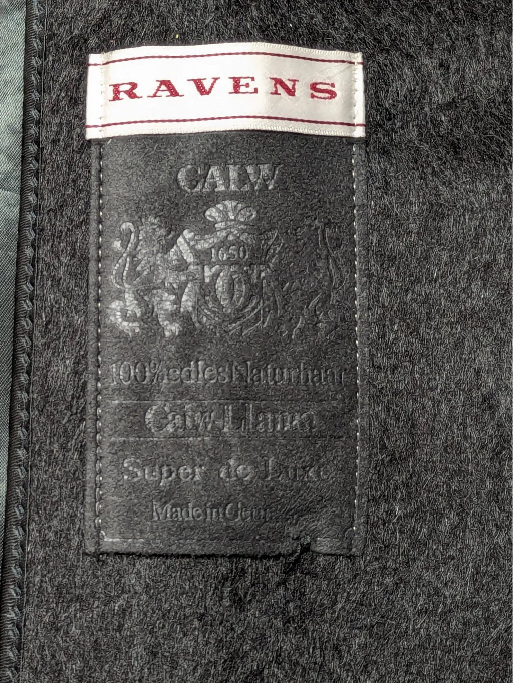 Ravens Women's Animal Skin Long Coat