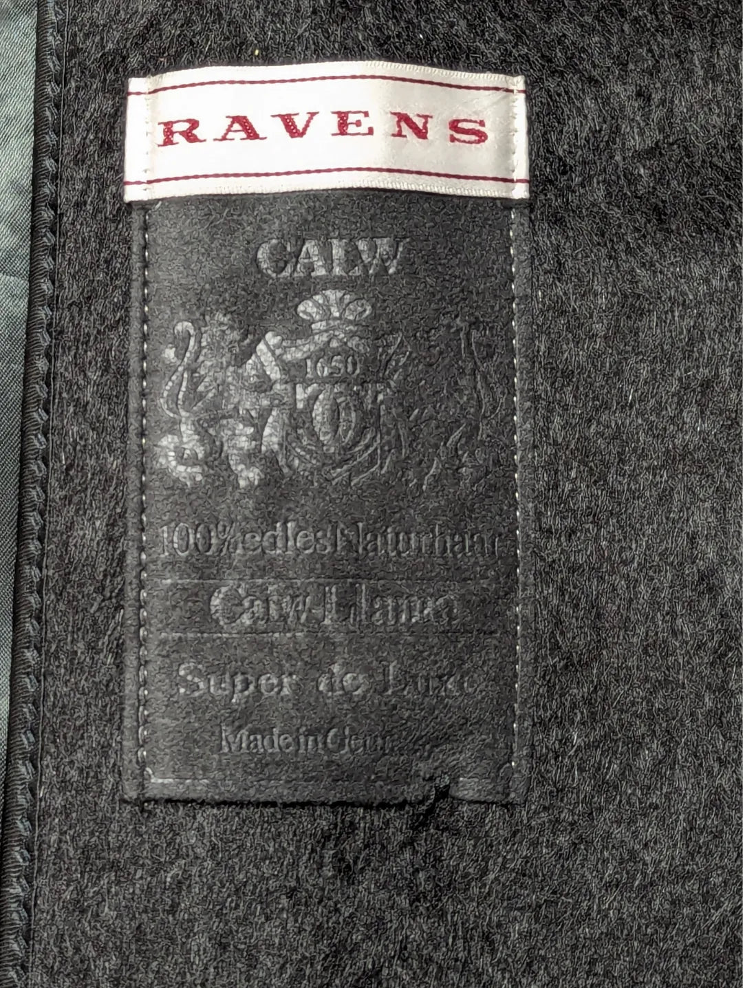 Ravens Women's Animal Skin Long Coat