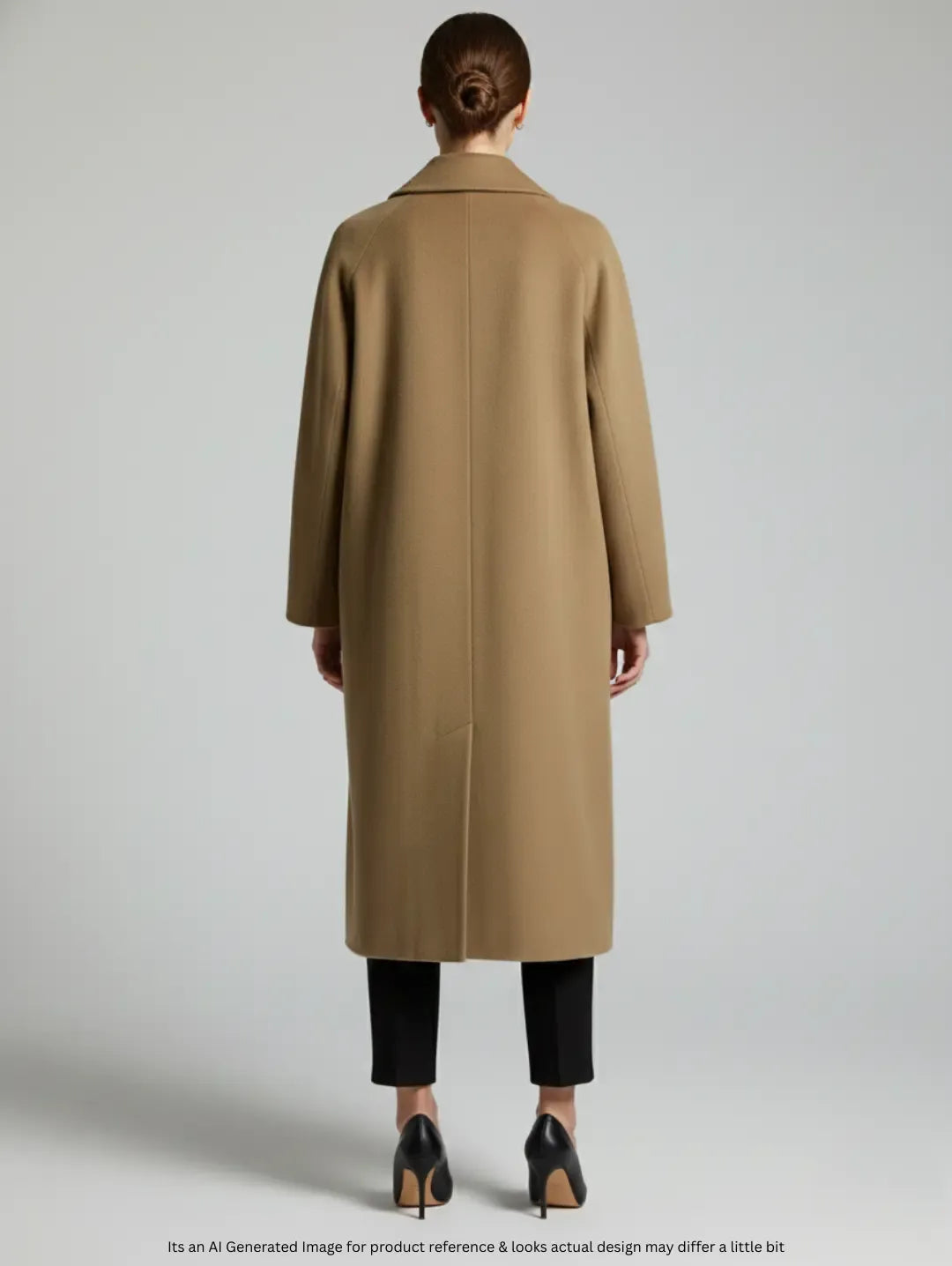 Leey Women's Wool Long Coat