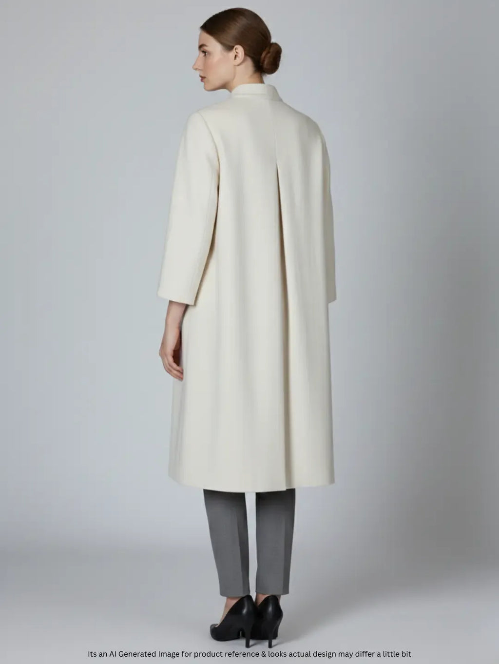 Jessica London Women's Wool Long Coat