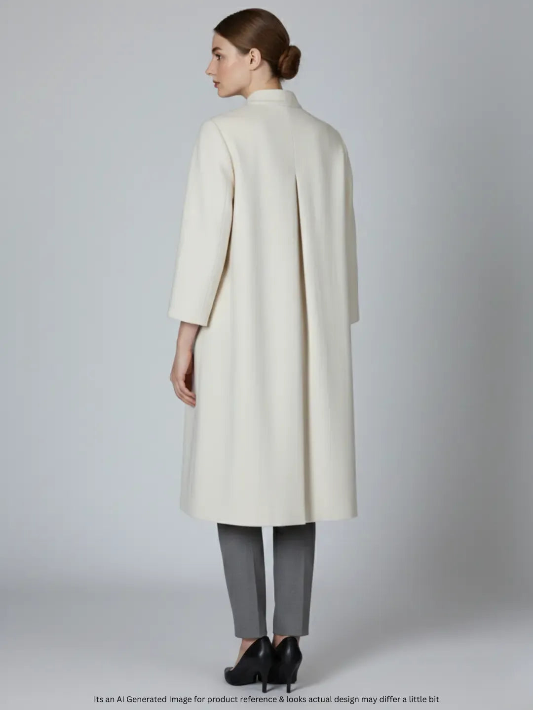 Jessica London Women's Wool Long Coat