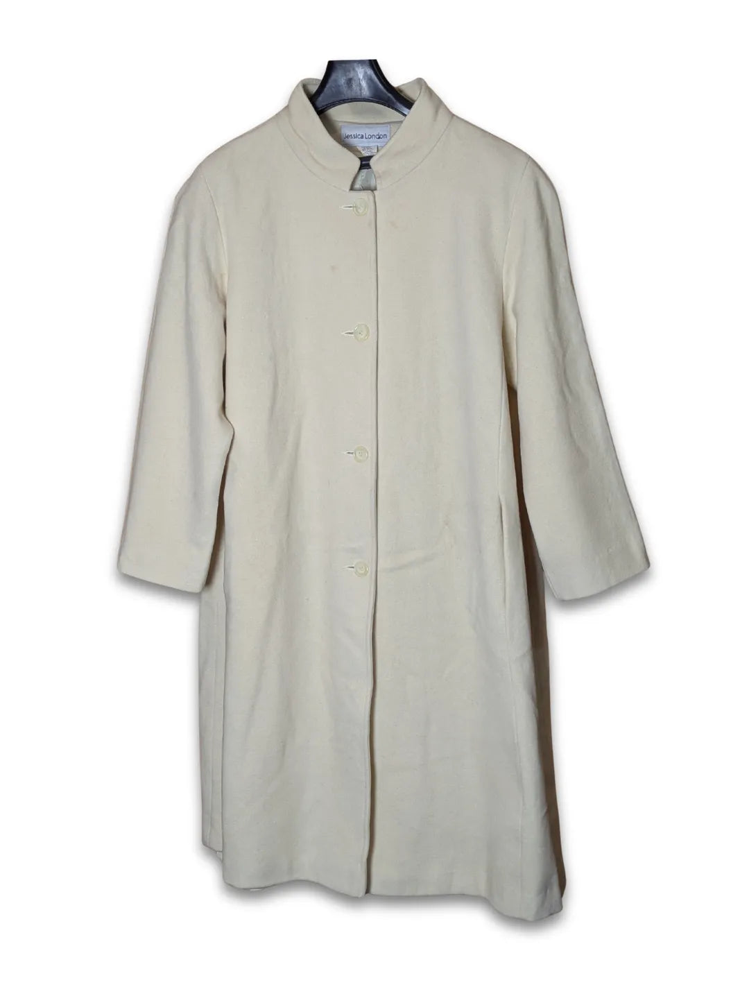 Jessica London Women's Wool Long Coat