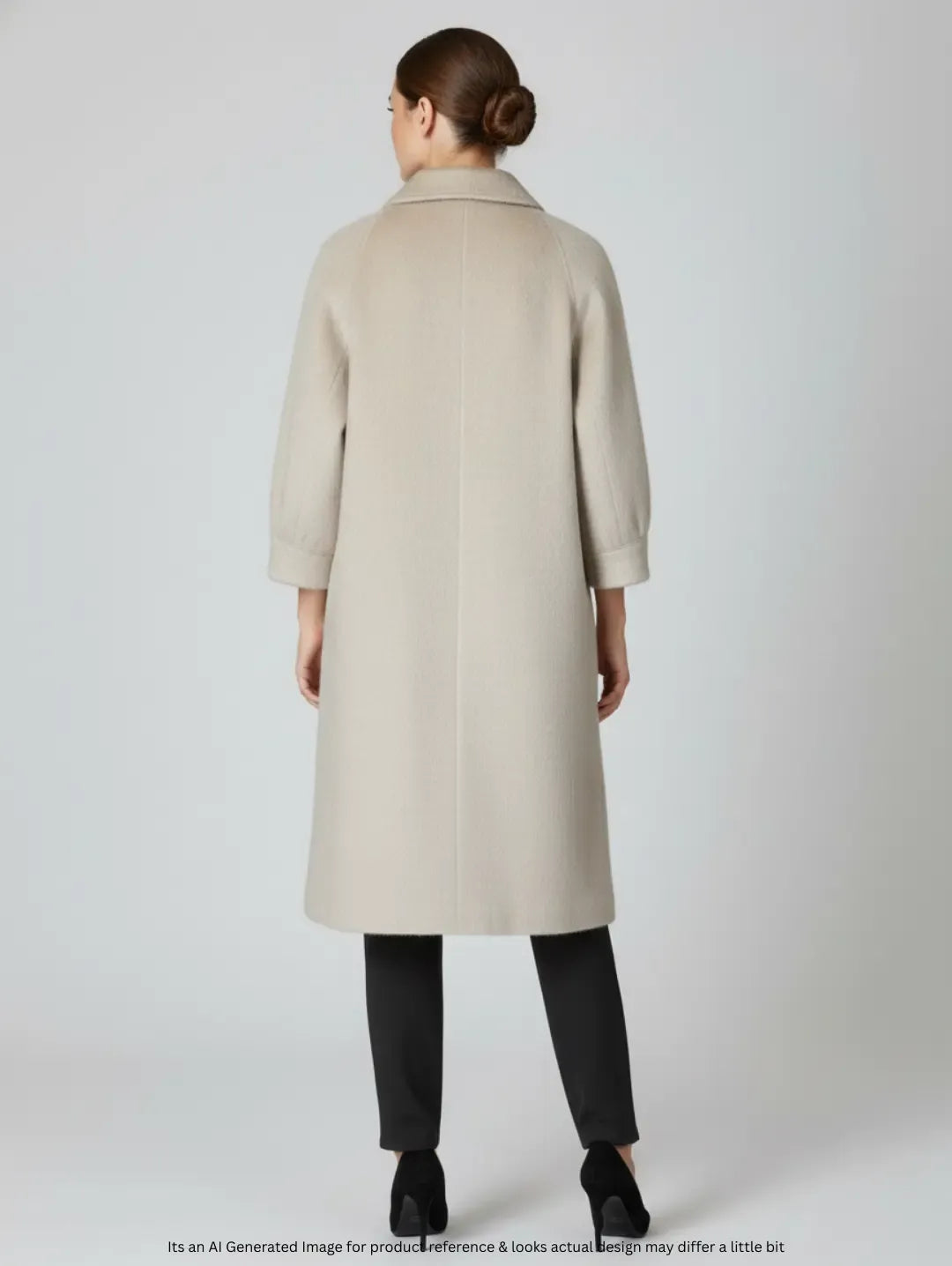 Diruvall Women's Animal Skin Long Coat