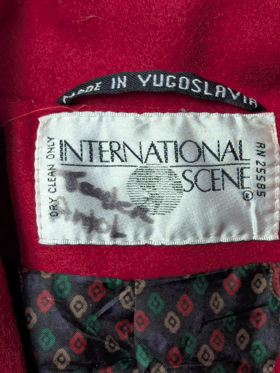 International Scene Women's Wool Long Coat