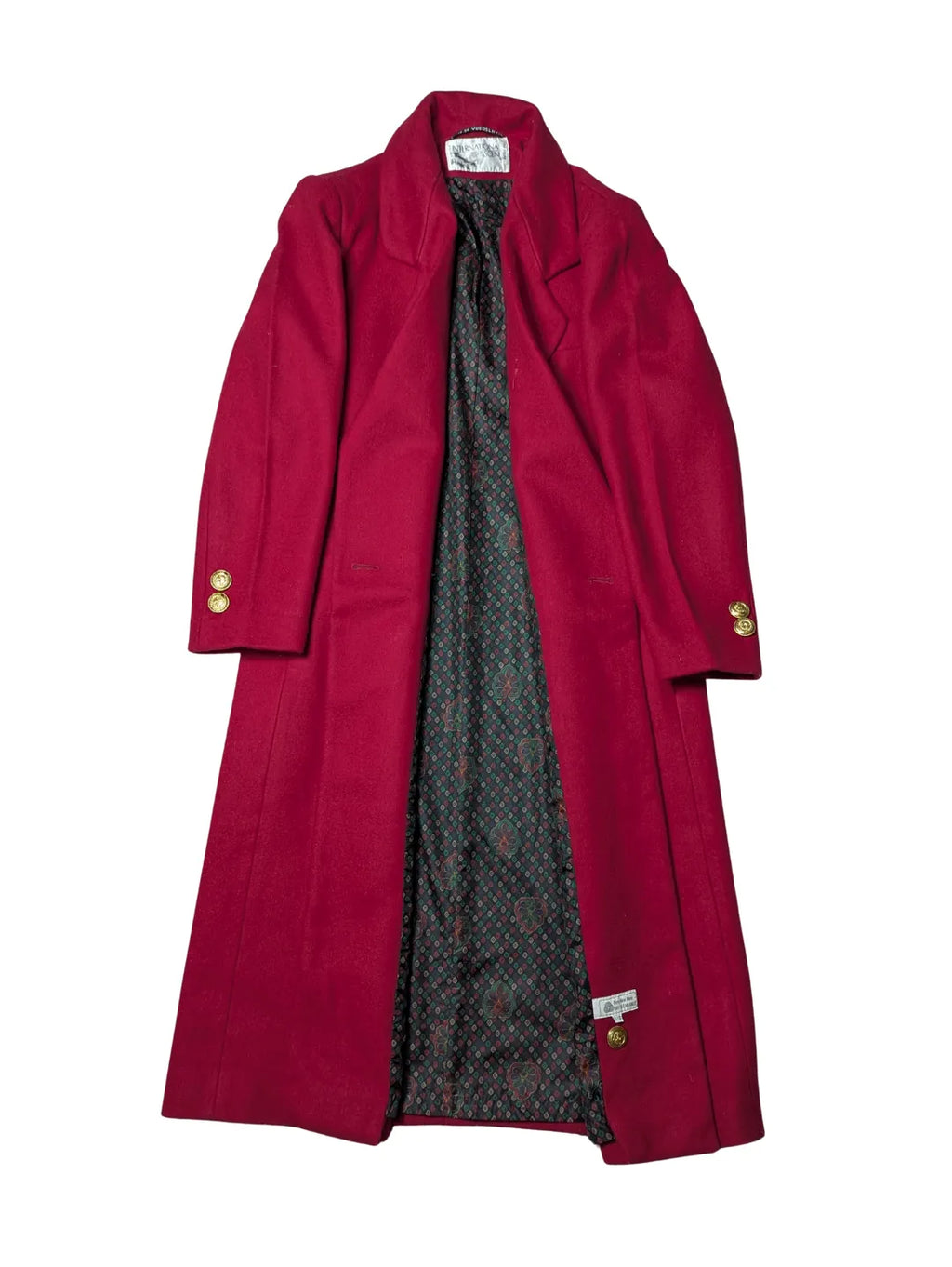 International Scene Women's Wool Long Coat