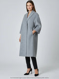Custome Made Women's Wool Long Coat