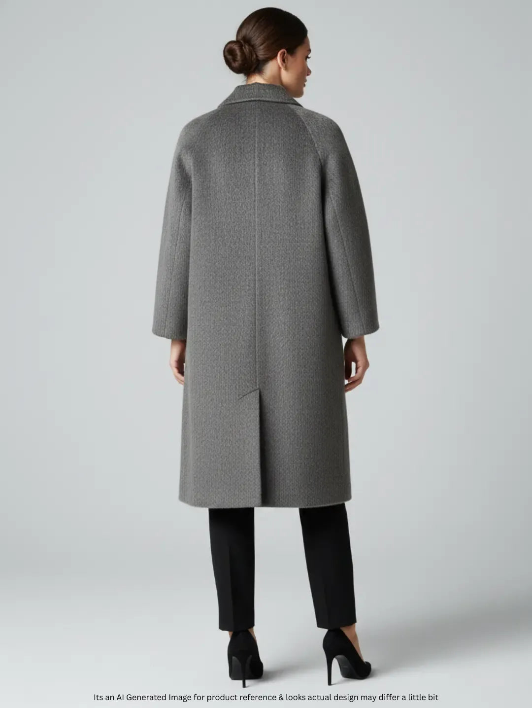 ELEGANT Women's Animal Skin Long Coat