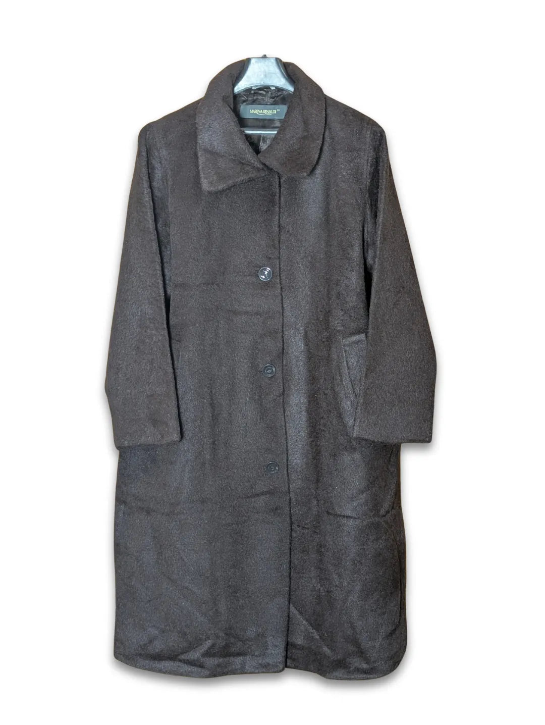 Marina Rinaldi Women's Animal Skin Long Coat