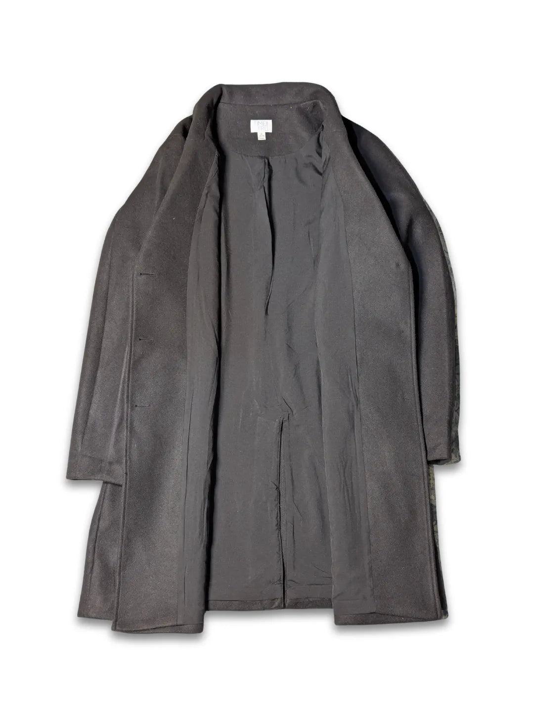 Time & True Women's Wool Mid Long Coat