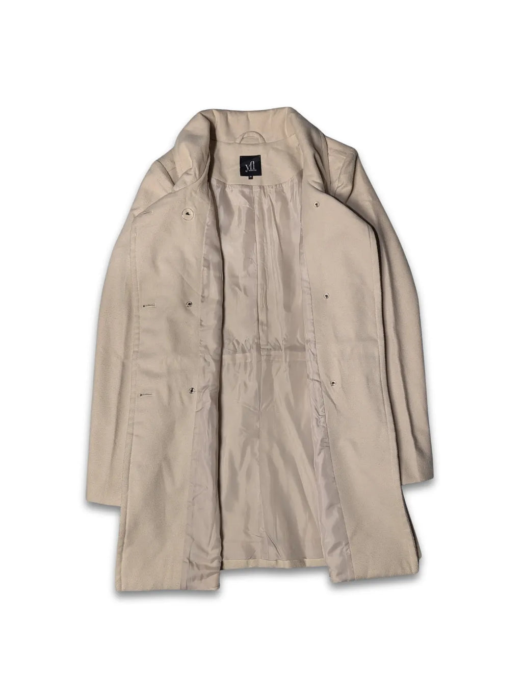 YFL Women's Wool Mid Long Coat