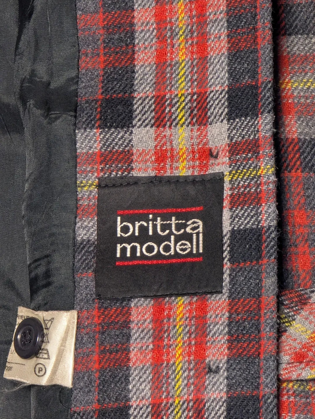 Britta Modell Women's Wool Mid Long Coat