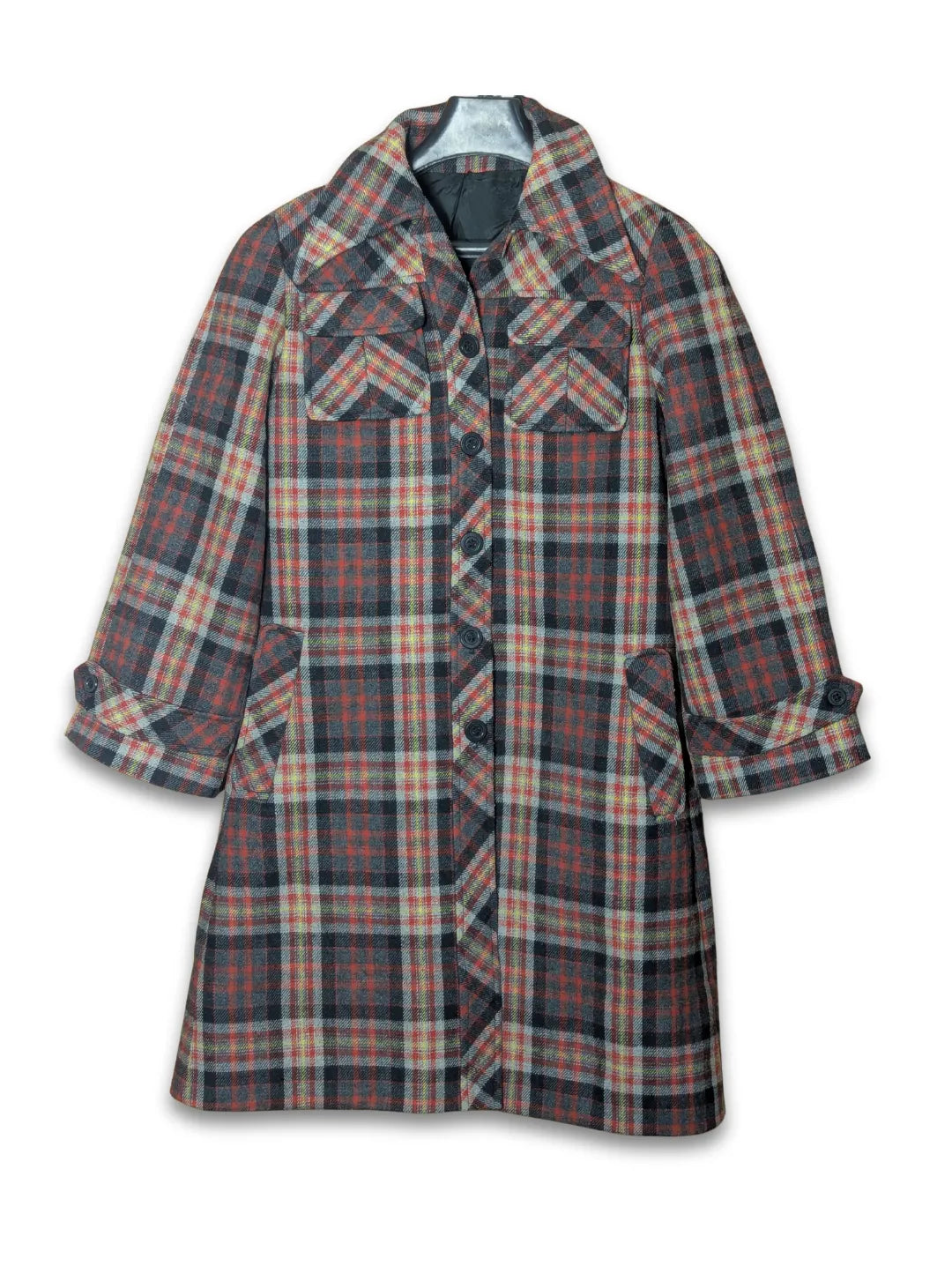 Britta Modell Women's Wool Mid Long Coat