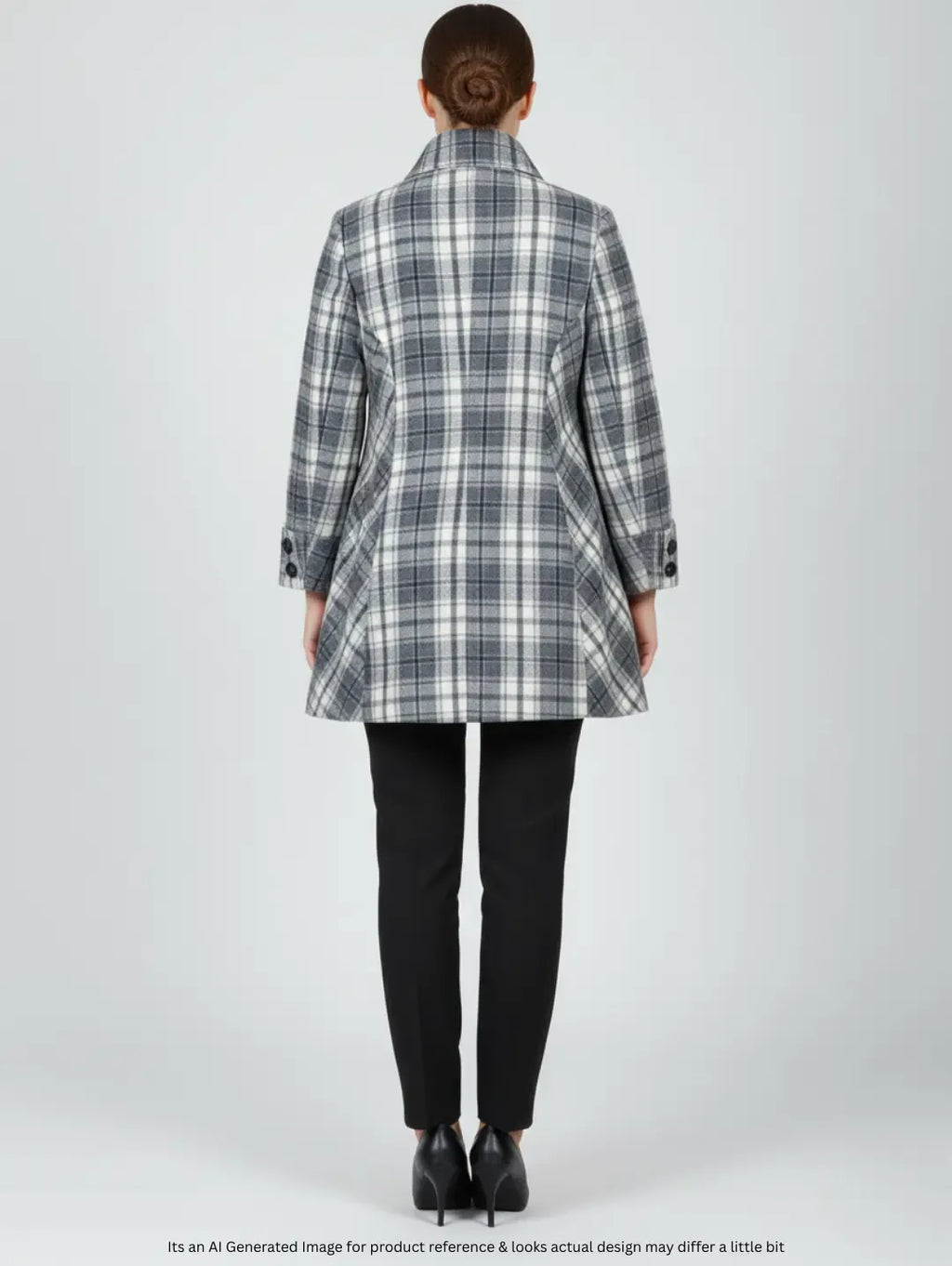 Custome Made Women's Wool Mid Long Coat