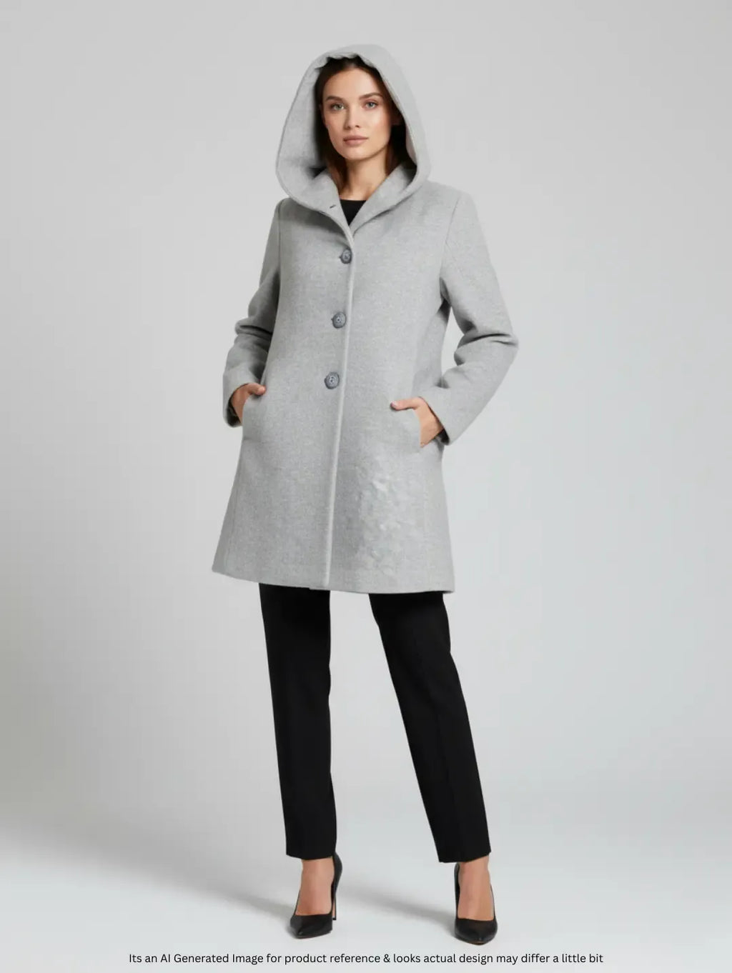 Milo Women's Wool Mid Long Coat