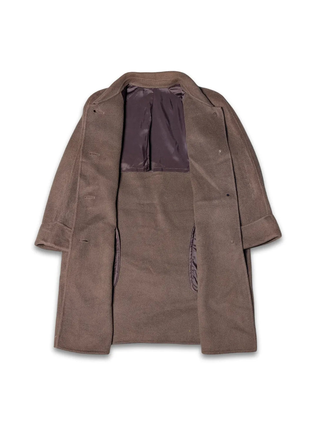 Korean Women's Wool Mid Long Coat