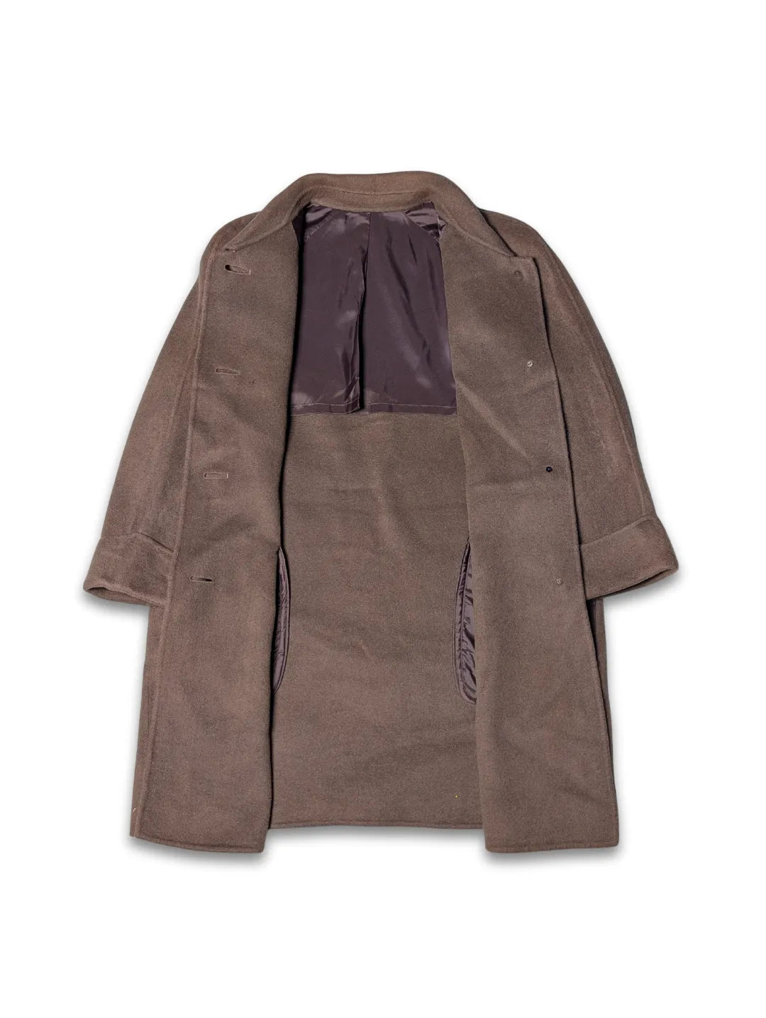 Korean Women's Wool Mid Long Coat