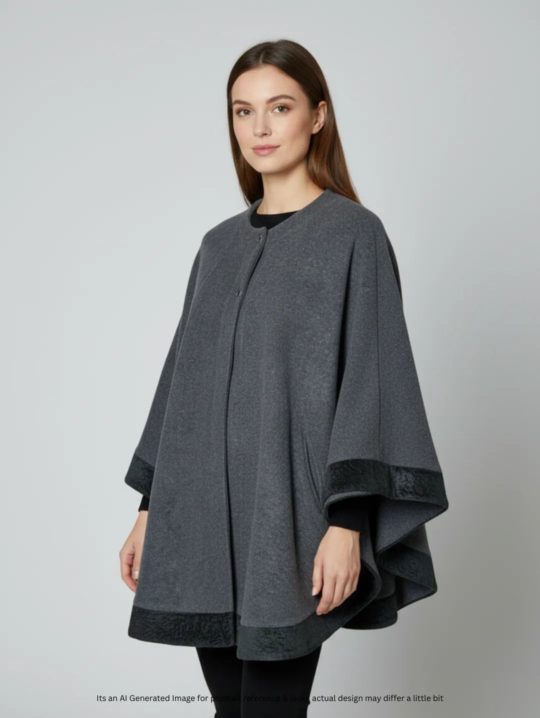 Italic Women's Wool & Cashmere Poncho